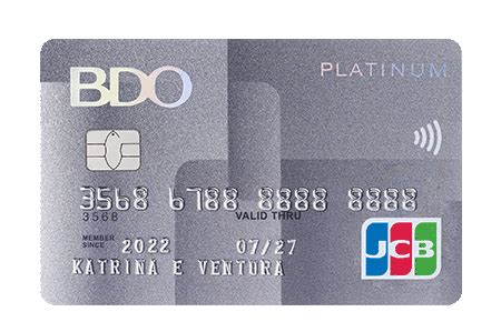 bdo points credit card|BDO Platinum Card .